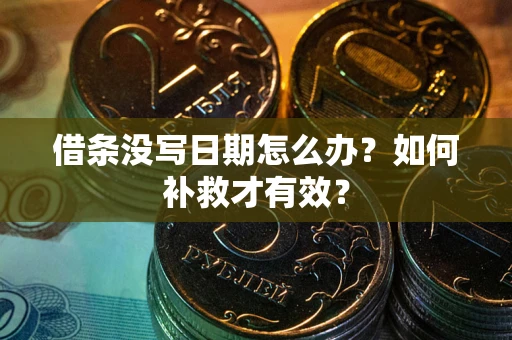 北京借条没写日期怎么办？如何补救才有效？