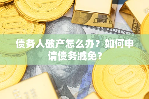 北京债务人破产怎么办？如何申请债务减免？