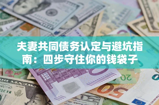 北京夫妻共同债务认定与避坑指南：四步守住你的钱袋子