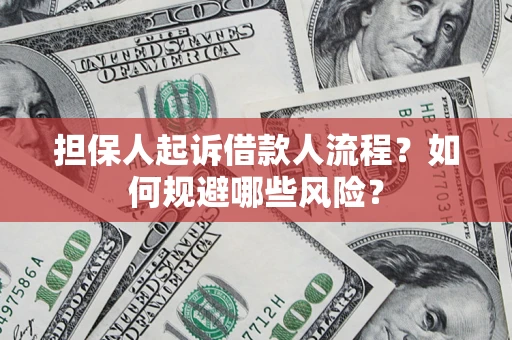 北京担保人起诉借款人流程？如何规避哪些风险？