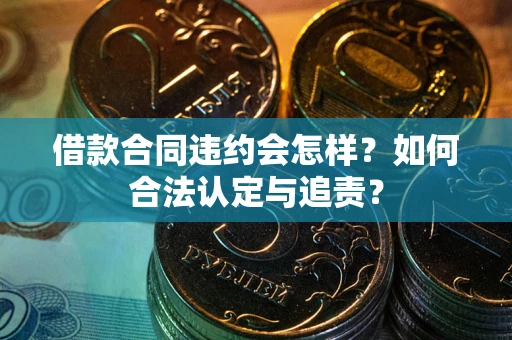 北京借款合同违约会怎样？如何合法认定与追责？